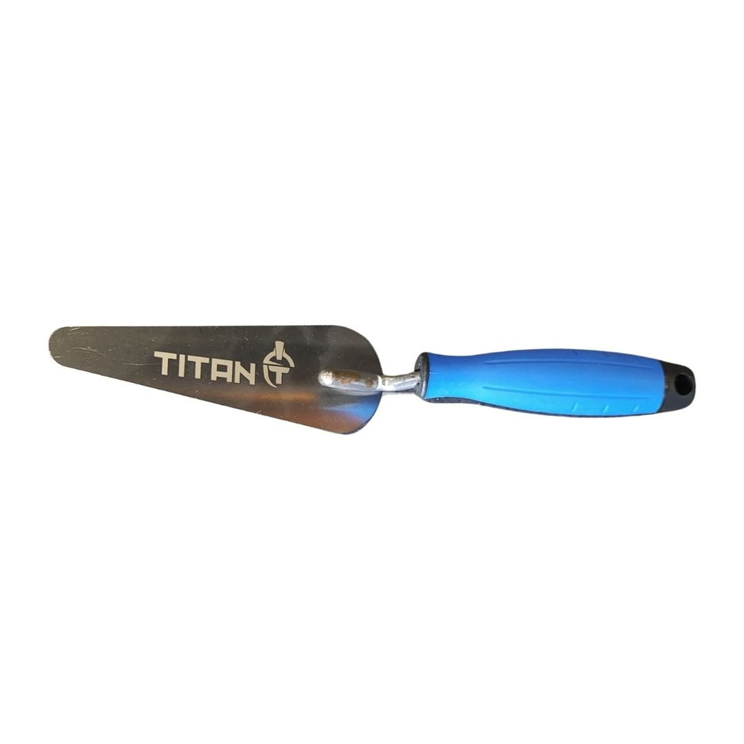 Kielnia dekarska wąska „Język Kota” TITAN 160 mm – stal nierdzewna, do papy termozgrzewalnej