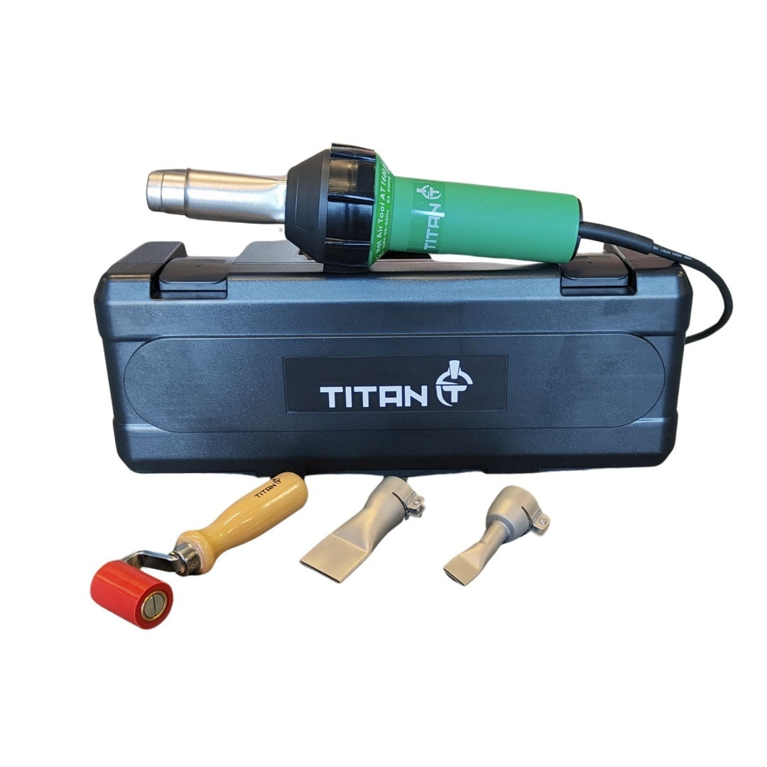 TITAN ZEUS 2000 W – zestaw do zgrzewania membrany dachowej i instalacji fotowoltaicznych