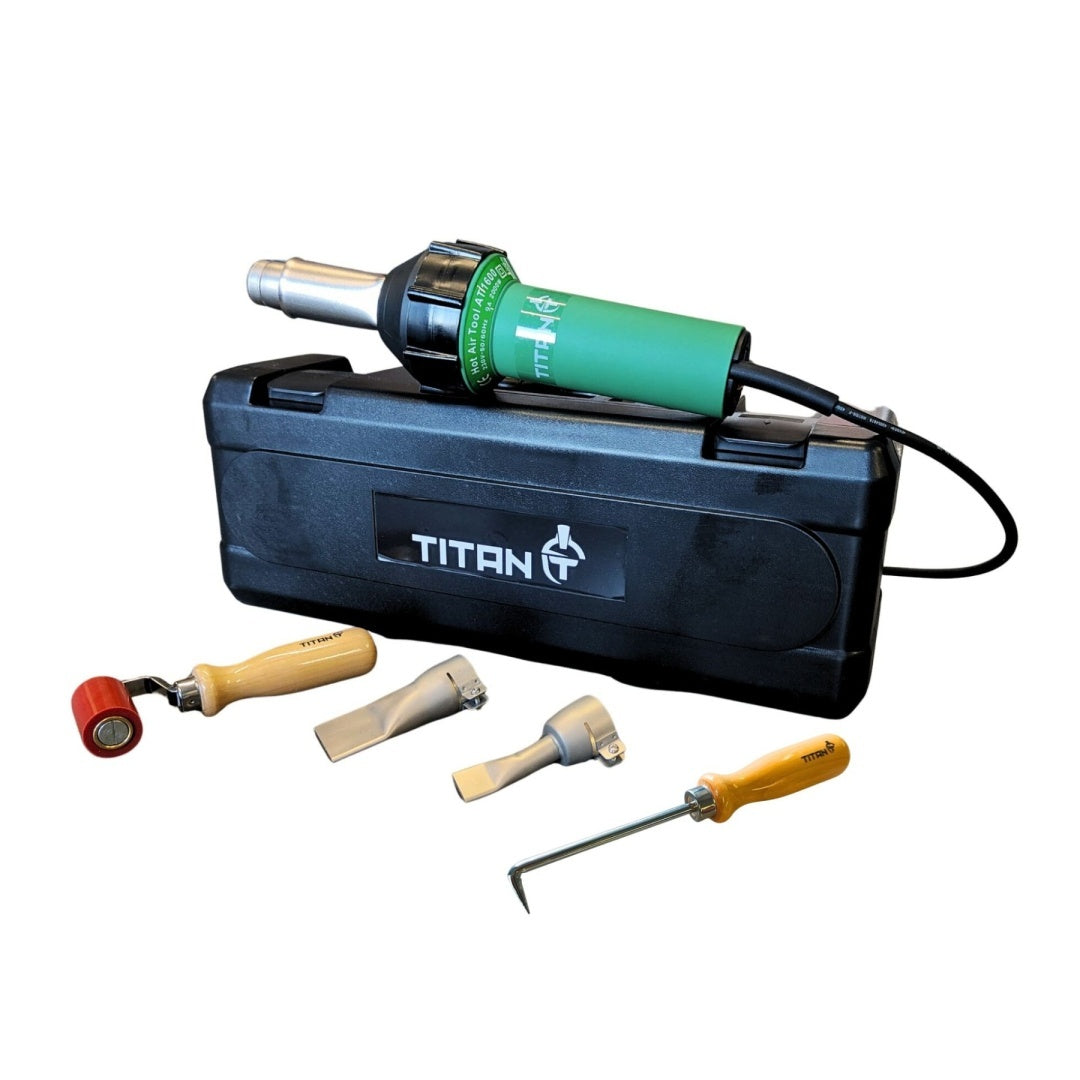TITAN ZEUS 2000 W – profesjonalny zestaw do zgrzewania folii PVC
